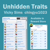 Unhidden Traits & In store logo