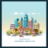 Universal Venue List logo