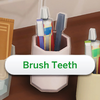 Brush Teeth From Toothbrush Holders logo